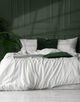 Cotton pillowcase White