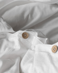 Cotton bedding set White