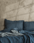 Linen bedding set Sapphire