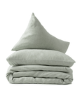 Linen bedding set Emerald