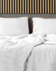 Bamboo bedding set White